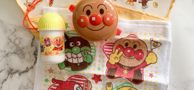 アンパンマンのおむつケーキ