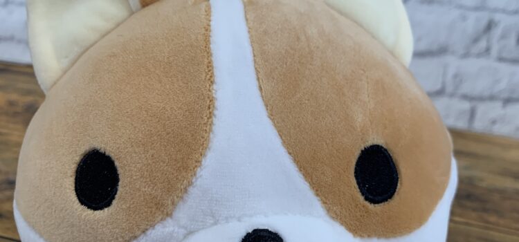 特大３段コーギー犬のおむつケーキ