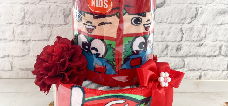 カープおむつケーキ２段タイプ