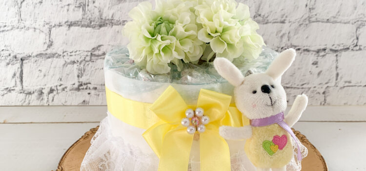 1段ホールケーキおむつケーキ